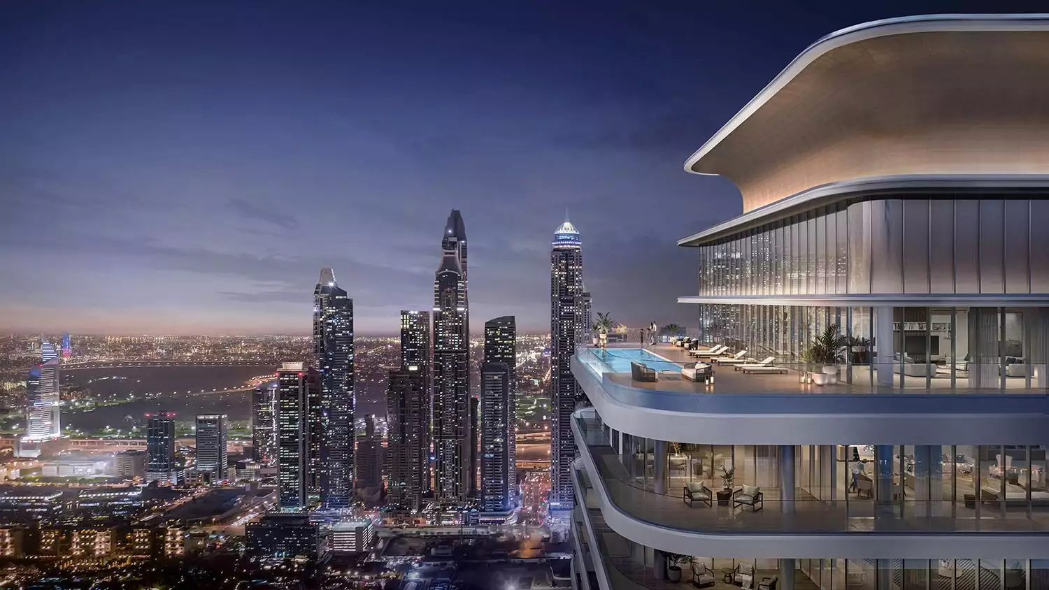 Квартира 53м² в ОАЭ, Дубай. Стоимостью 739726$ аренда фото-1