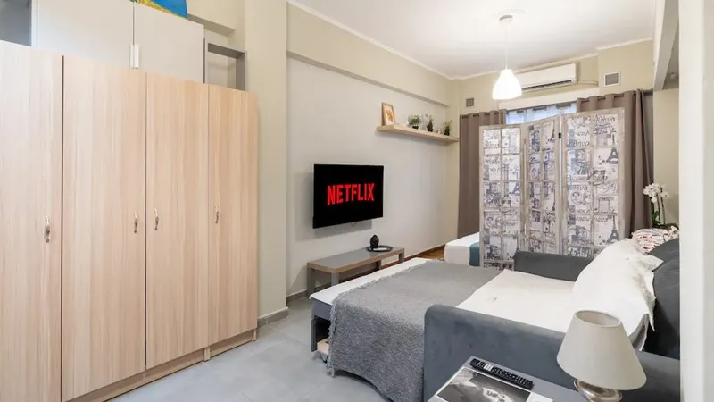 Квартира 30м² в Греции, Афины. Стоимостью 872£ аренда фото-3