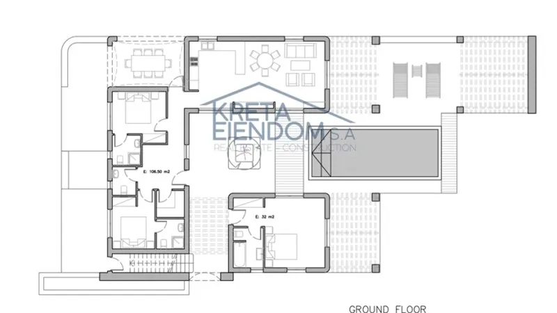 Вилла 139м² в Греции, Ретимно. Стоимостью 313728£ аренда фото-3