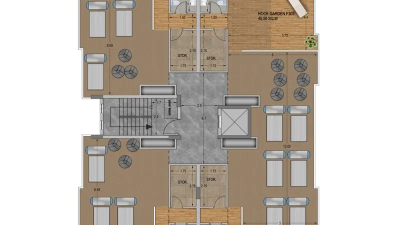 Квартира 77м² в Кипре, Ларнака. Стоимостью 139184£ аренда фото-6